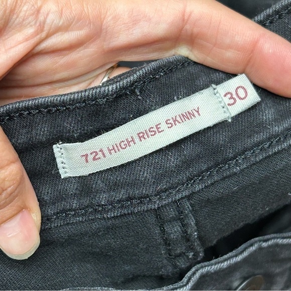 Levi’s 721 high rise skinny jeans - Picture 4 of 7